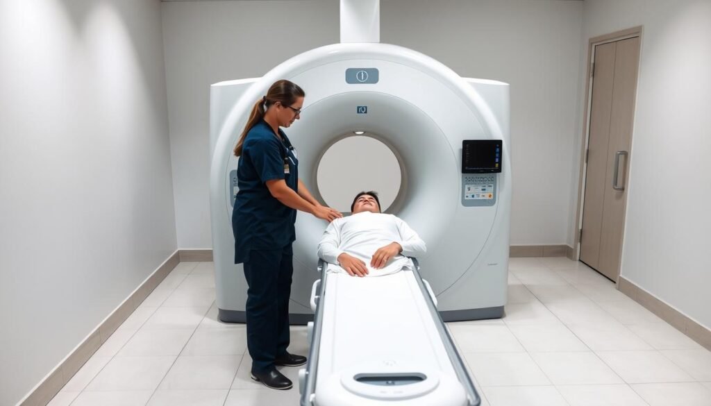MRI scan preparation